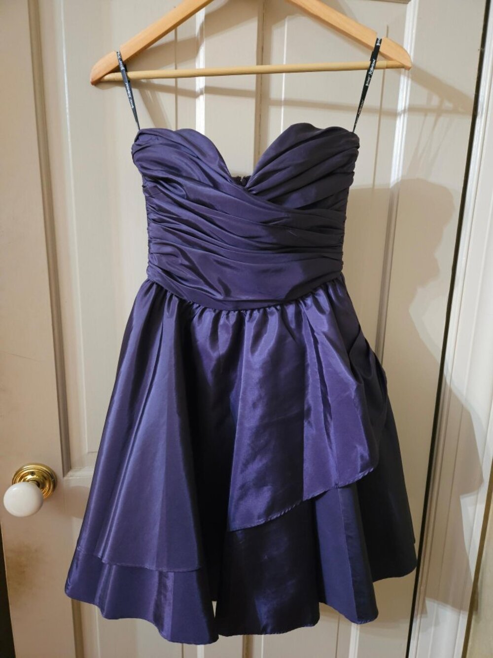 Betsey Johnson Strapless Evening Mini Dress